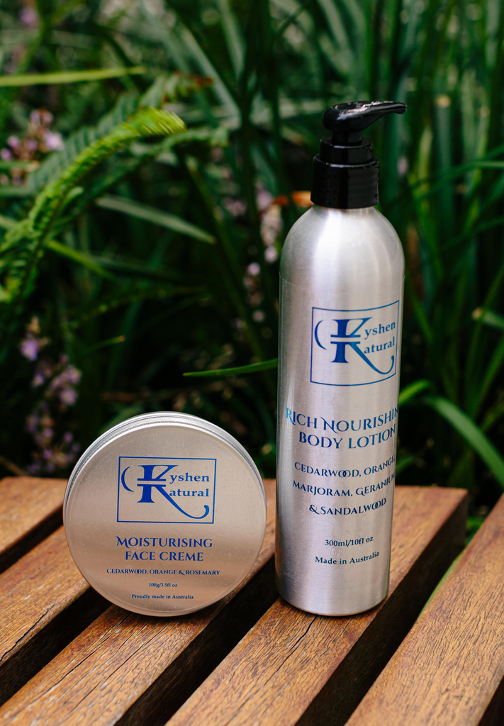 Men's Face Creme and Body Lotion
